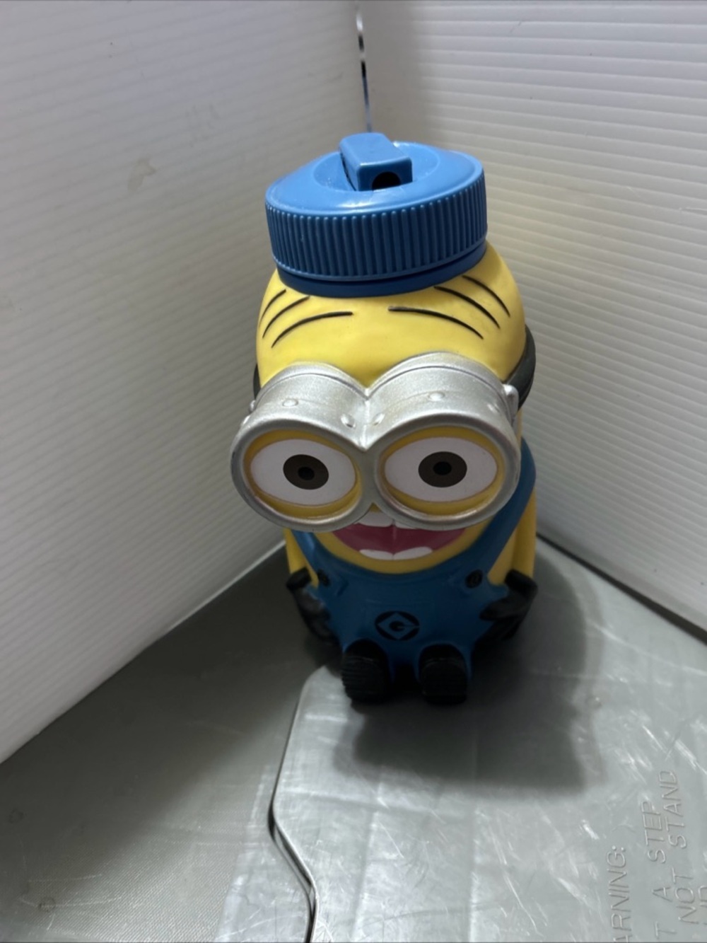 Minions Themed Blue & Yellow Kids Water Bottle